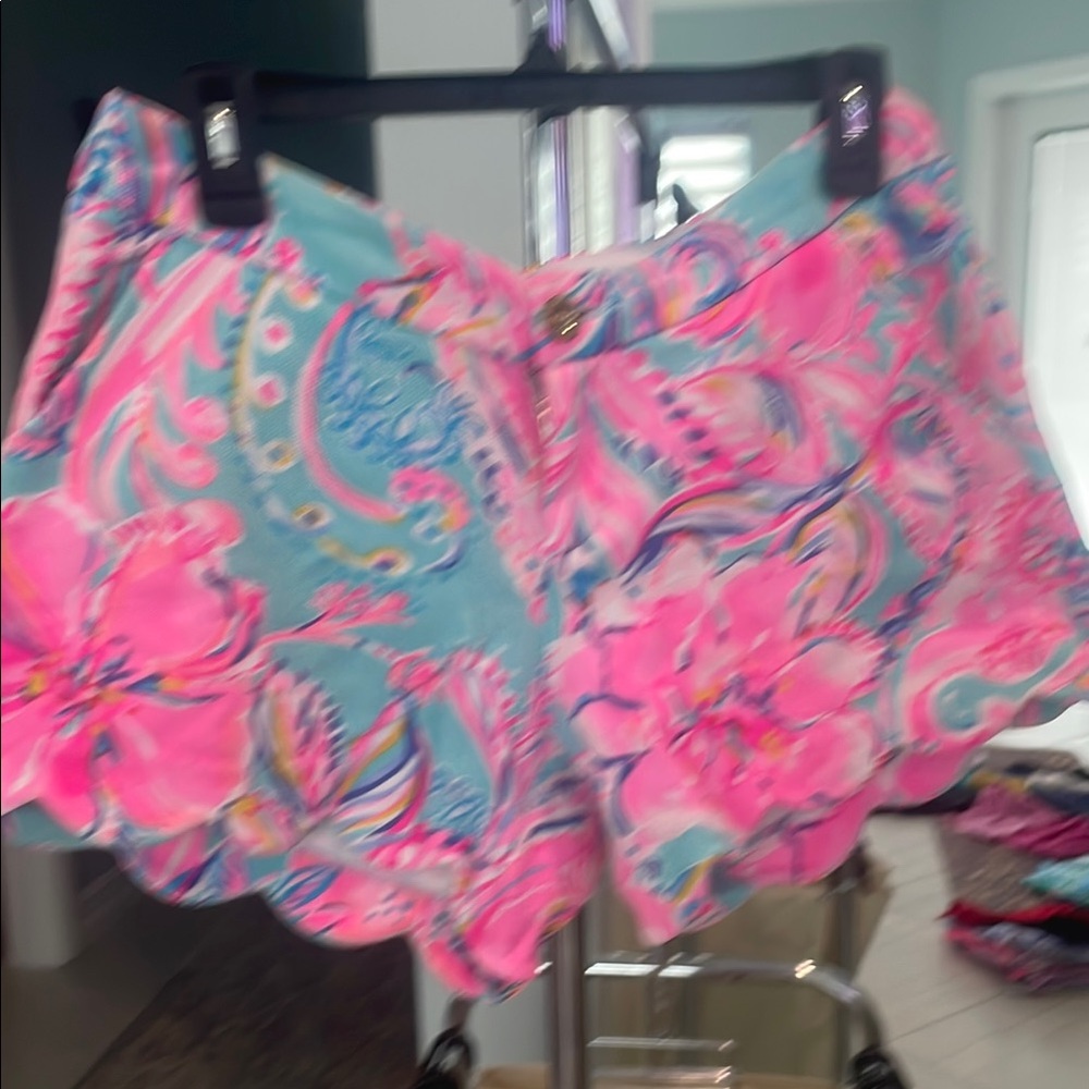 Lilly Pulitzer Pink and Blue Shorts